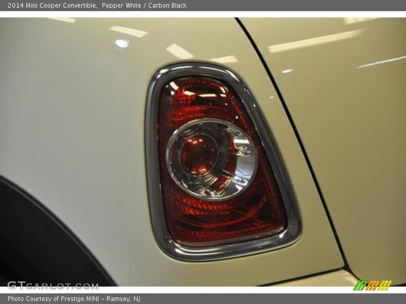 Pepper White / Carbon Black 2014 Mini Cooper Convertible