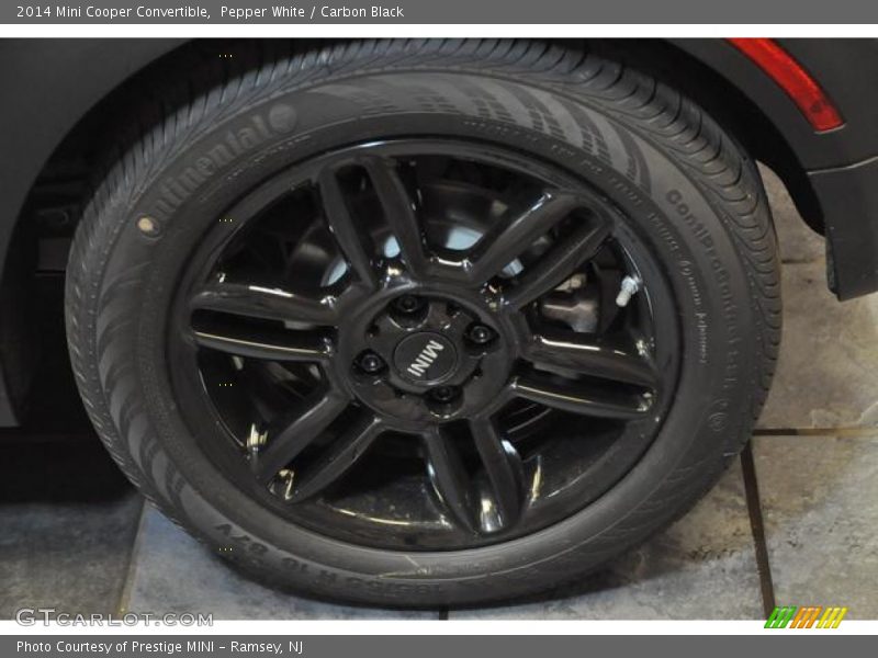 Pepper White / Carbon Black 2014 Mini Cooper Convertible
