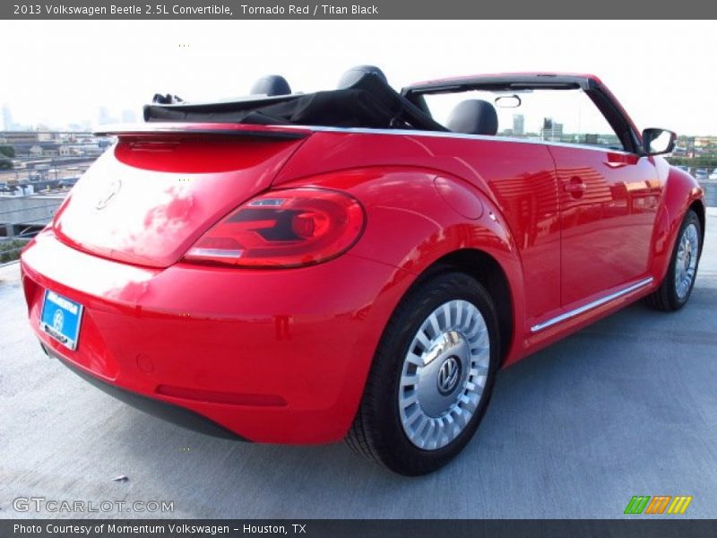 Tornado Red / Titan Black 2013 Volkswagen Beetle 2.5L Convertible