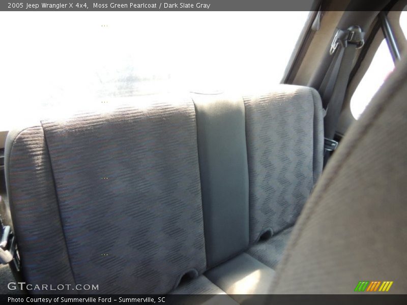 Moss Green Pearlcoat / Dark Slate Gray 2005 Jeep Wrangler X 4x4