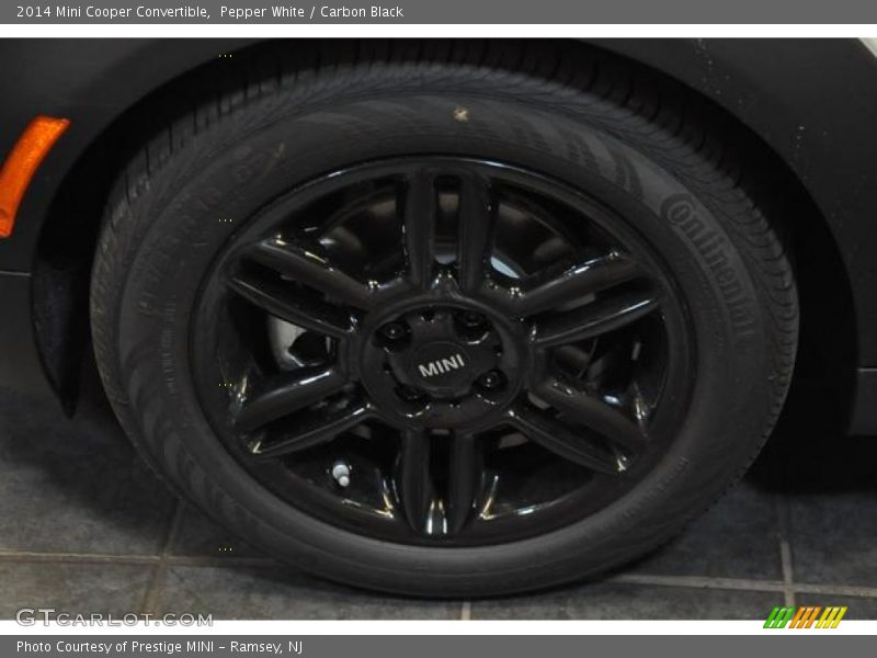 Pepper White / Carbon Black 2014 Mini Cooper Convertible