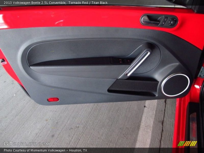 Tornado Red / Titan Black 2013 Volkswagen Beetle 2.5L Convertible