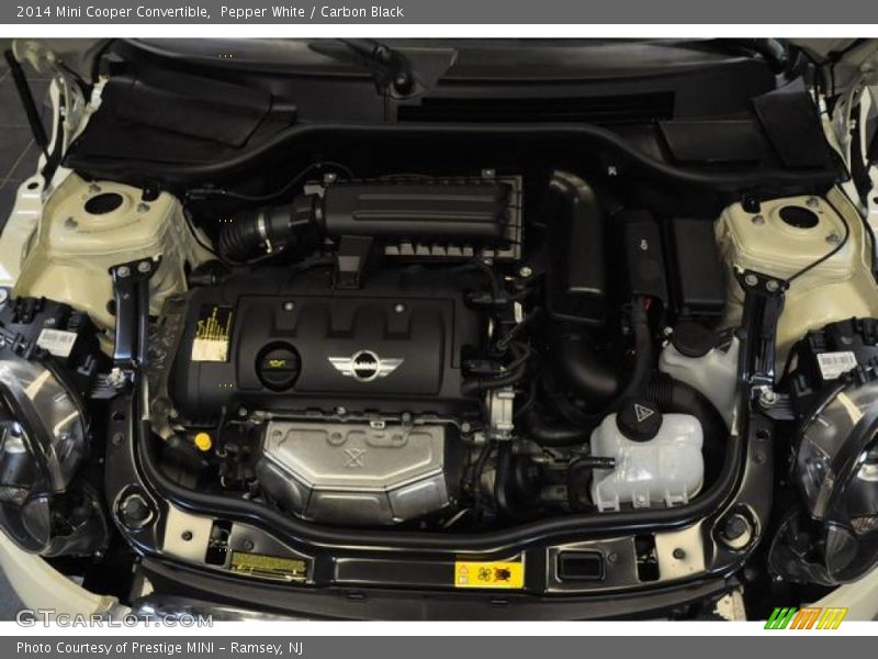 Pepper White / Carbon Black 2014 Mini Cooper Convertible
