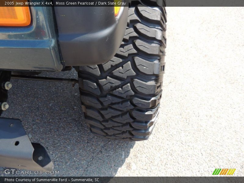 Moss Green Pearlcoat / Dark Slate Gray 2005 Jeep Wrangler X 4x4