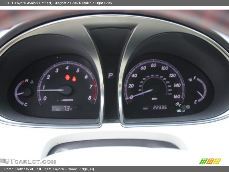 Magnetic Gray Metallic / Light Gray 2011 Toyota Avalon Limited