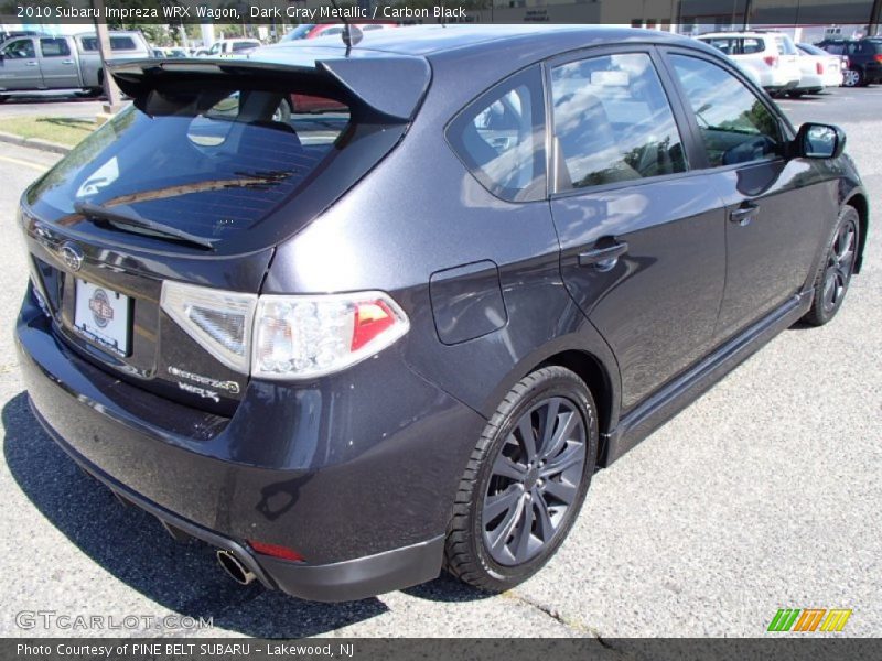 Dark Gray Metallic / Carbon Black 2010 Subaru Impreza WRX Wagon