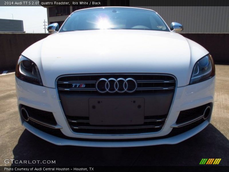 Ibis White / Black 2014 Audi TT S 2.0T quattro Roadster