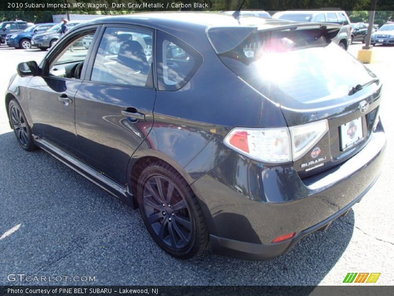 Dark Gray Metallic / Carbon Black 2010 Subaru Impreza WRX Wagon