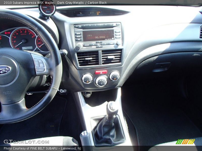 Dark Gray Metallic / Carbon Black 2010 Subaru Impreza WRX Wagon