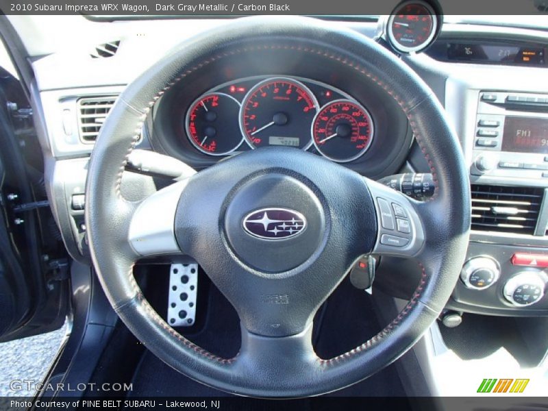Dark Gray Metallic / Carbon Black 2010 Subaru Impreza WRX Wagon