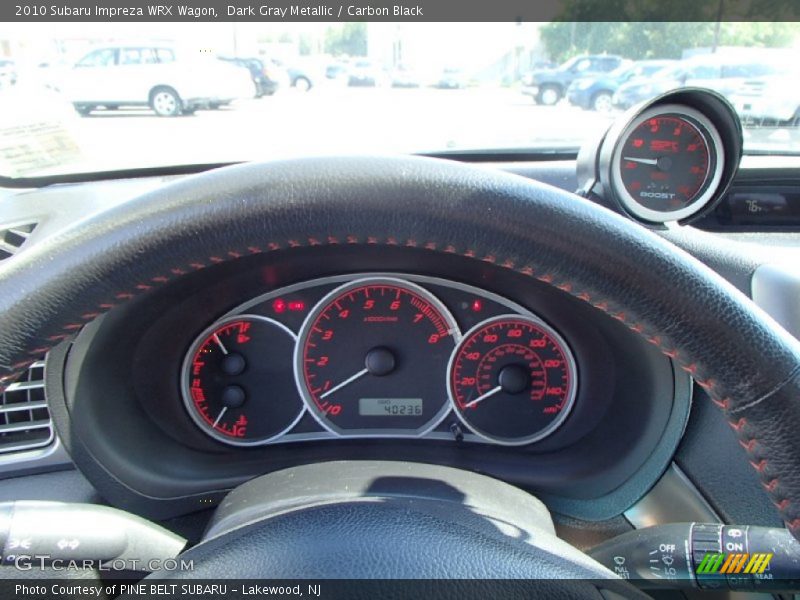 Dark Gray Metallic / Carbon Black 2010 Subaru Impreza WRX Wagon