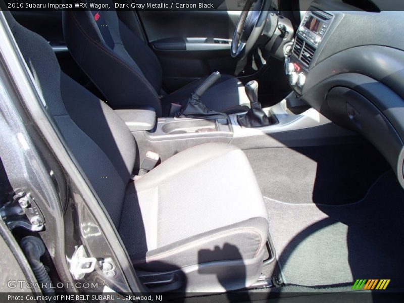 Dark Gray Metallic / Carbon Black 2010 Subaru Impreza WRX Wagon