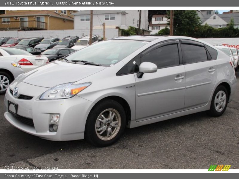 Classic Silver Metallic / Misty Gray 2011 Toyota Prius Hybrid II