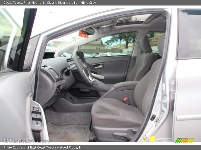 Classic Silver Metallic / Misty Gray 2011 Toyota Prius Hybrid II