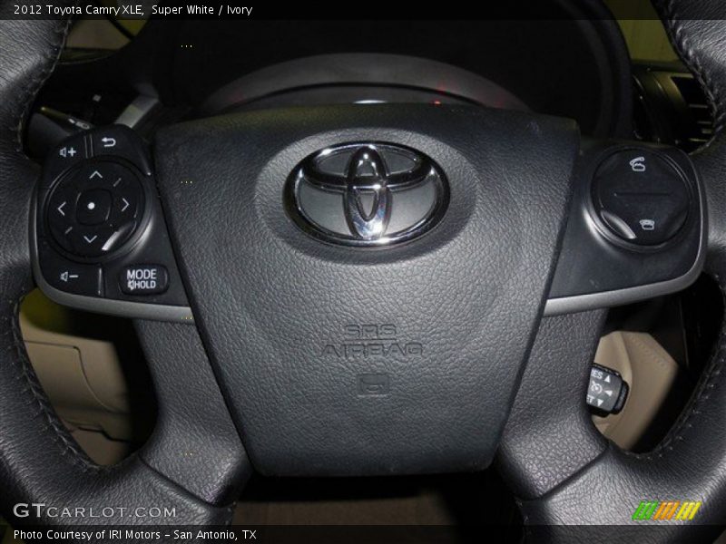 Super White / Ivory 2012 Toyota Camry XLE