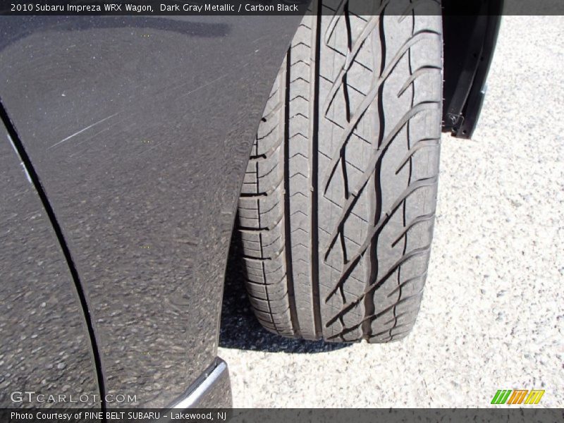 Dark Gray Metallic / Carbon Black 2010 Subaru Impreza WRX Wagon