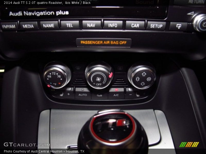 Controls of 2014 TT S 2.0T quattro Roadster