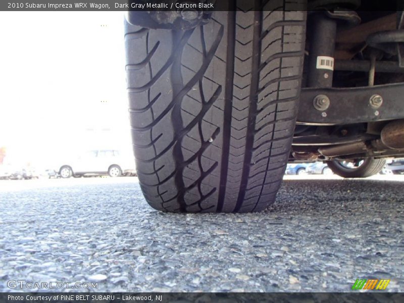 Dark Gray Metallic / Carbon Black 2010 Subaru Impreza WRX Wagon