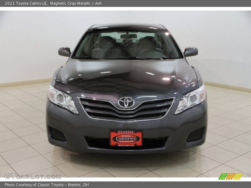 Magnetic Gray Metallic / Ash 2011 Toyota Camry LE