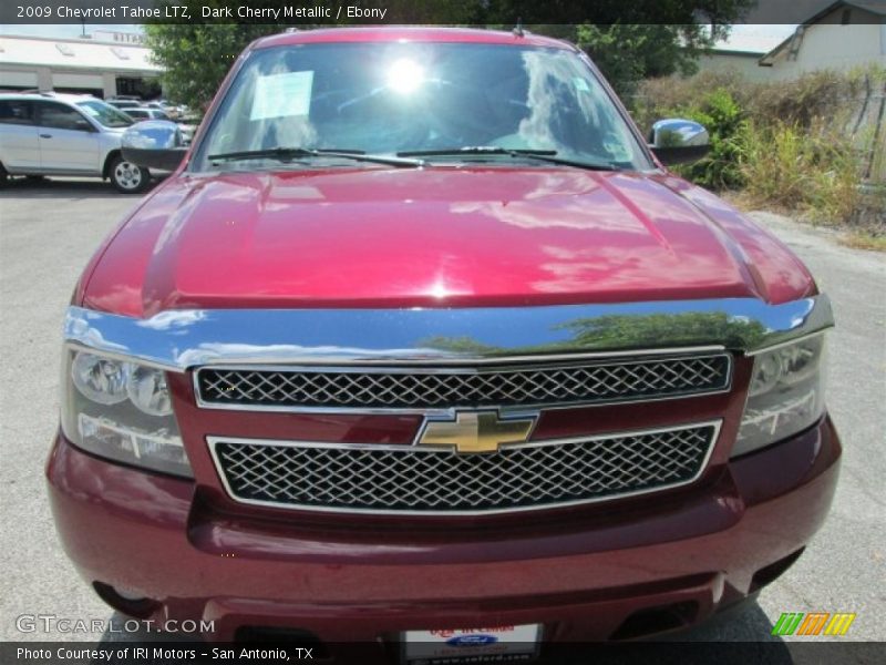 Dark Cherry Metallic / Ebony 2009 Chevrolet Tahoe LTZ