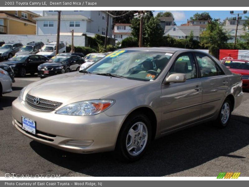 Desert Sand Mica / Taupe 2003 Toyota Camry LE