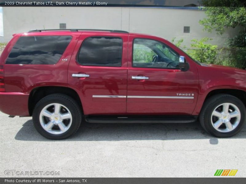 Dark Cherry Metallic / Ebony 2009 Chevrolet Tahoe LTZ