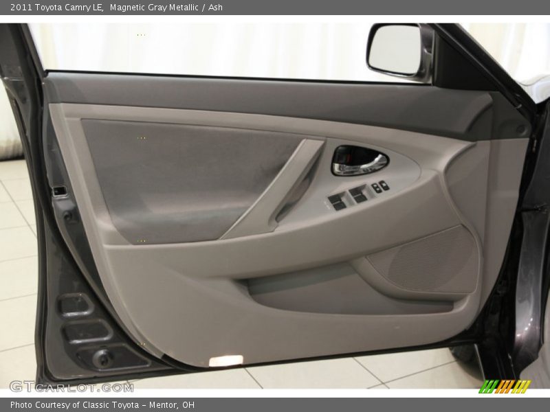 Magnetic Gray Metallic / Ash 2011 Toyota Camry LE