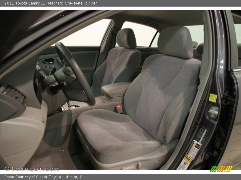 Magnetic Gray Metallic / Ash 2011 Toyota Camry LE