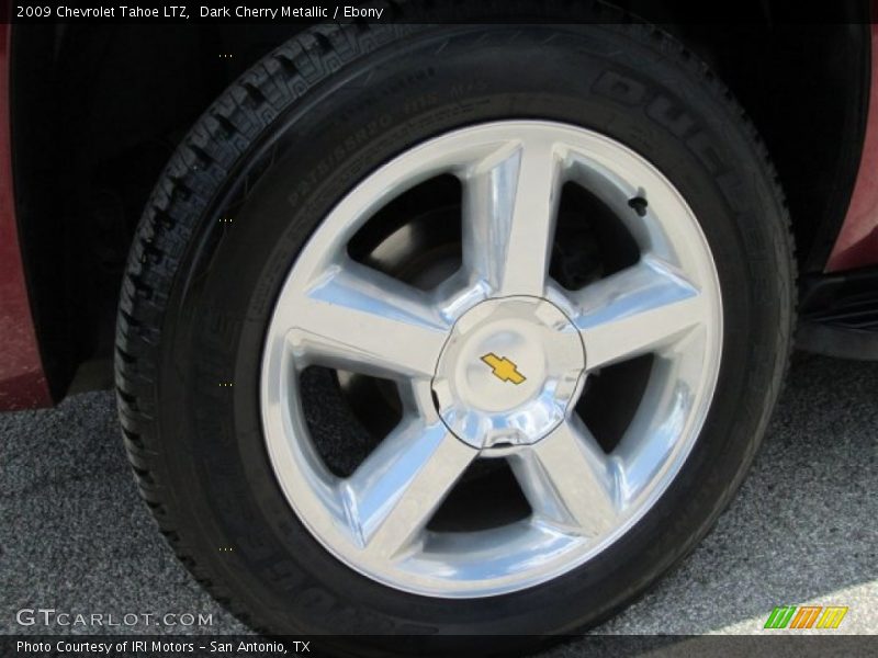 Dark Cherry Metallic / Ebony 2009 Chevrolet Tahoe LTZ