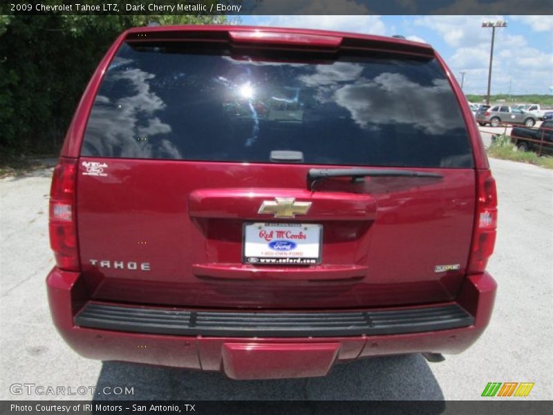 Dark Cherry Metallic / Ebony 2009 Chevrolet Tahoe LTZ