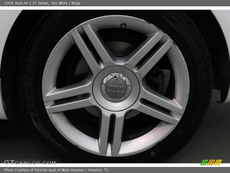 Ibis White / Beige 2008 Audi A4 2.0T Sedan