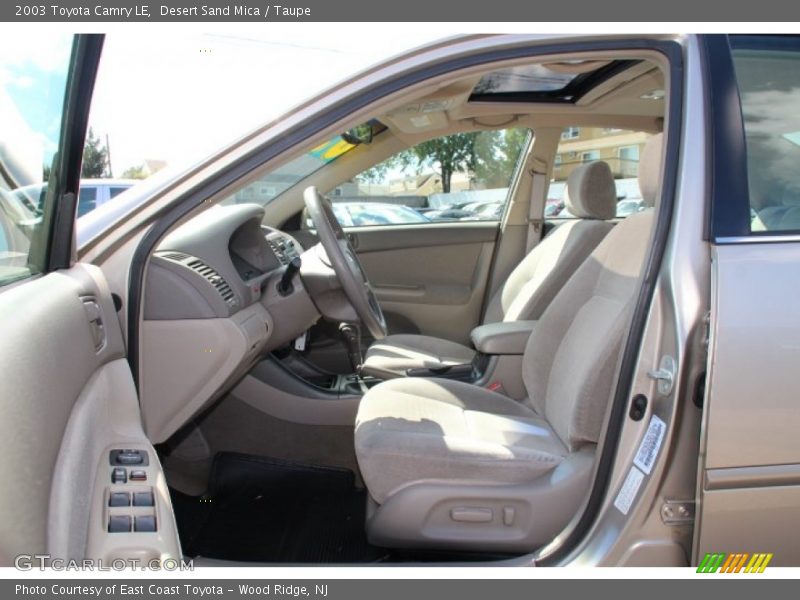 Desert Sand Mica / Taupe 2003 Toyota Camry LE