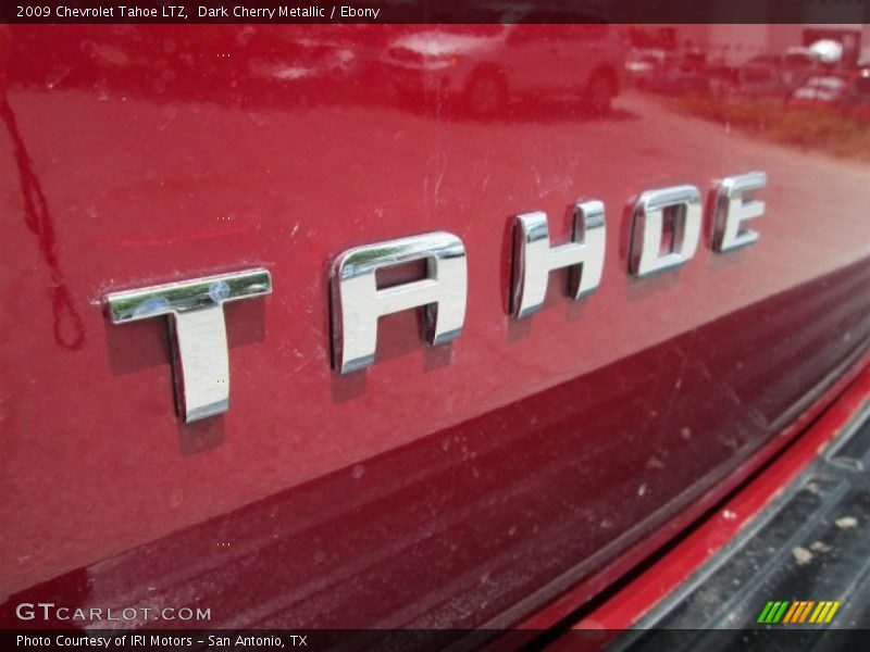Dark Cherry Metallic / Ebony 2009 Chevrolet Tahoe LTZ