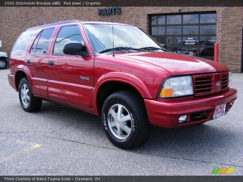 Red Jewel / Graphite 2000 Oldsmobile Bravada AWD