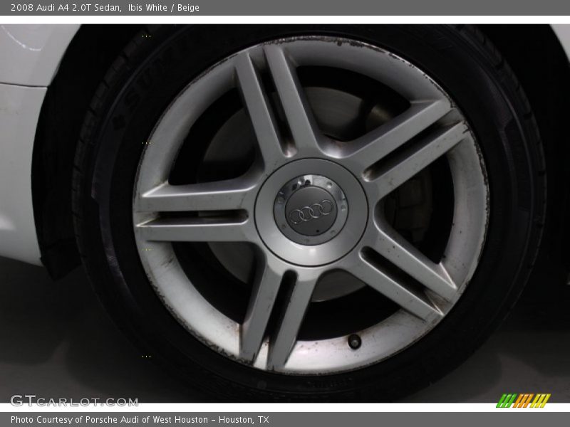 Ibis White / Beige 2008 Audi A4 2.0T Sedan