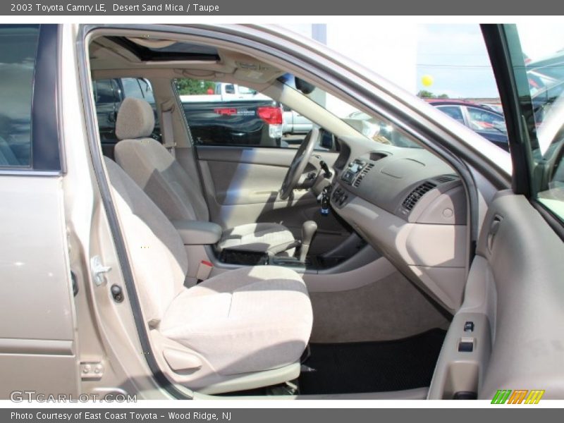 Desert Sand Mica / Taupe 2003 Toyota Camry LE