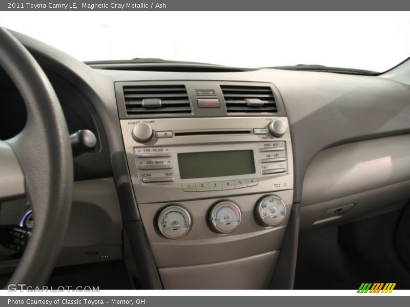 Magnetic Gray Metallic / Ash 2011 Toyota Camry LE