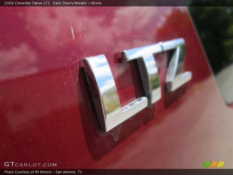 Dark Cherry Metallic / Ebony 2009 Chevrolet Tahoe LTZ