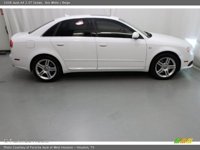 Ibis White / Beige 2008 Audi A4 2.0T Sedan