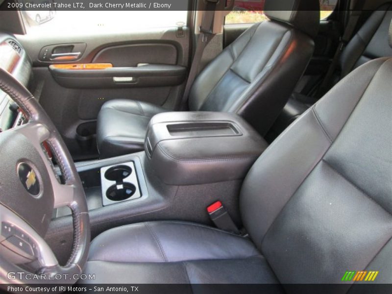 Dark Cherry Metallic / Ebony 2009 Chevrolet Tahoe LTZ
