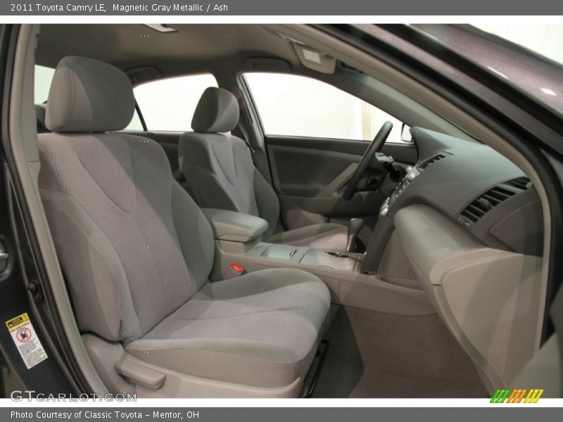 Magnetic Gray Metallic / Ash 2011 Toyota Camry LE