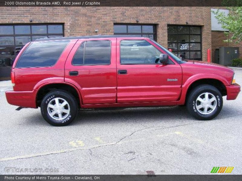 Red Jewel / Graphite 2000 Oldsmobile Bravada AWD