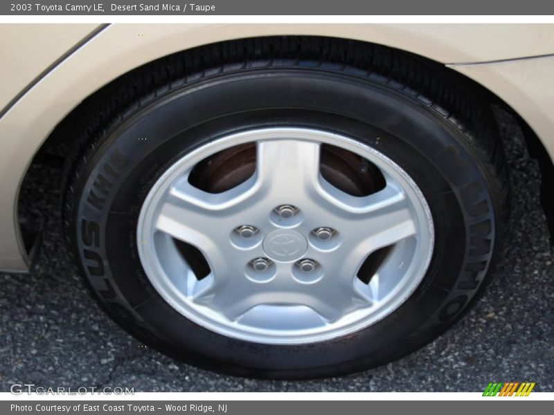 Desert Sand Mica / Taupe 2003 Toyota Camry LE