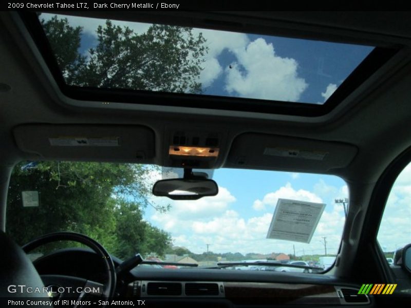Dark Cherry Metallic / Ebony 2009 Chevrolet Tahoe LTZ