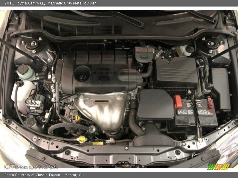 Magnetic Gray Metallic / Ash 2011 Toyota Camry LE