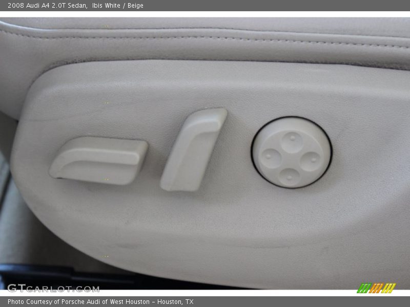 Ibis White / Beige 2008 Audi A4 2.0T Sedan