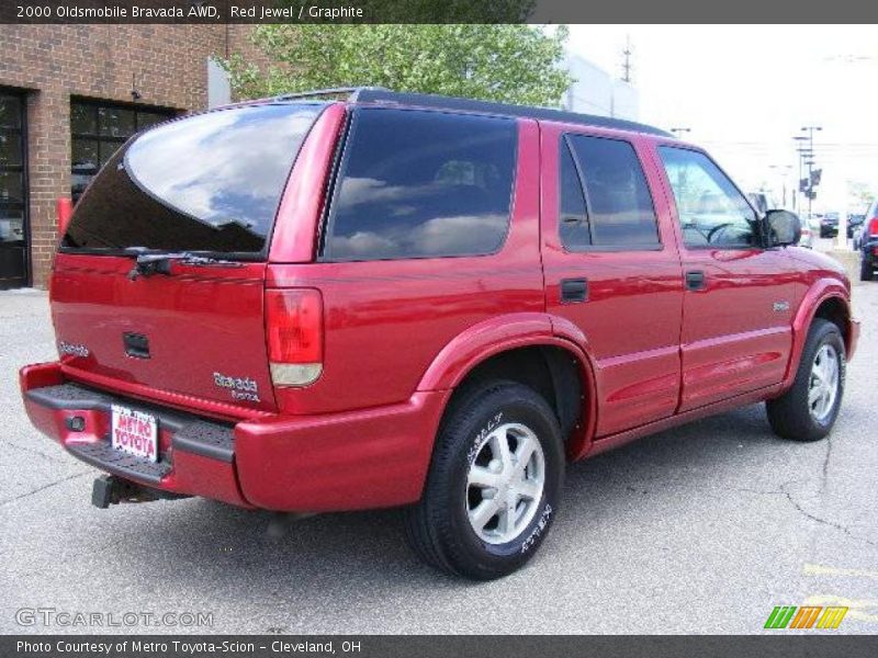 Red Jewel / Graphite 2000 Oldsmobile Bravada AWD