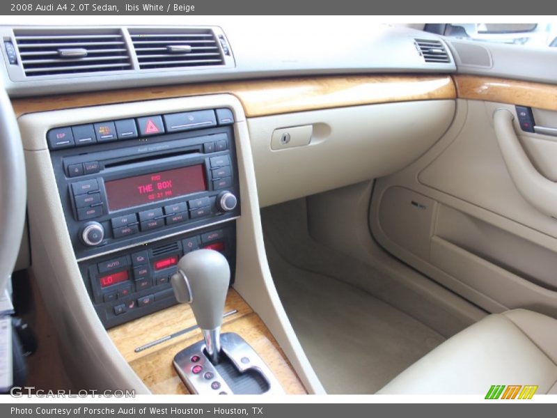 Ibis White / Beige 2008 Audi A4 2.0T Sedan