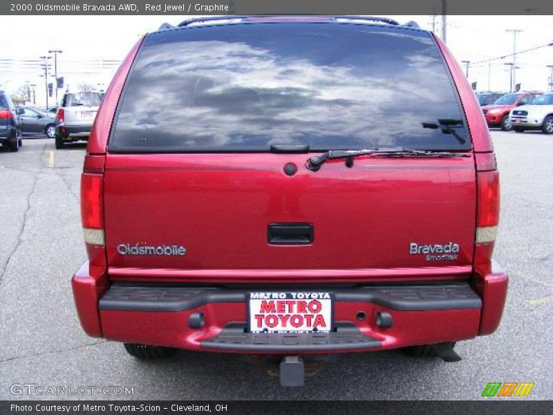 Red Jewel / Graphite 2000 Oldsmobile Bravada AWD