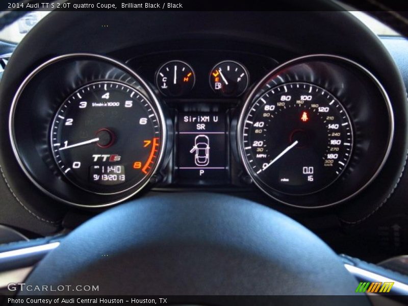  2014 TT S 2.0T quattro Coupe S 2.0T quattro Coupe Gauges